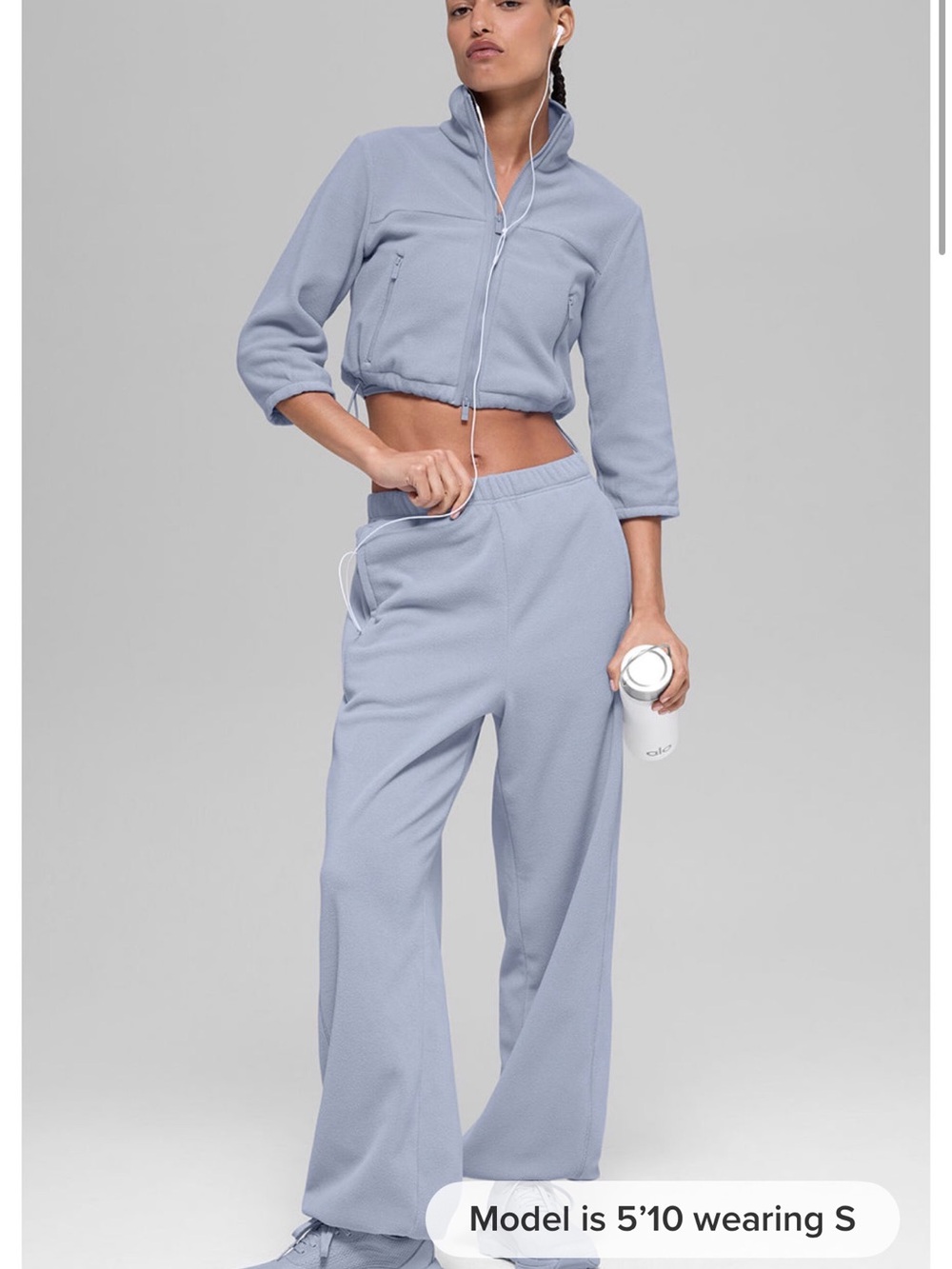 ALO Polar Fleece High-Waisted Jogger